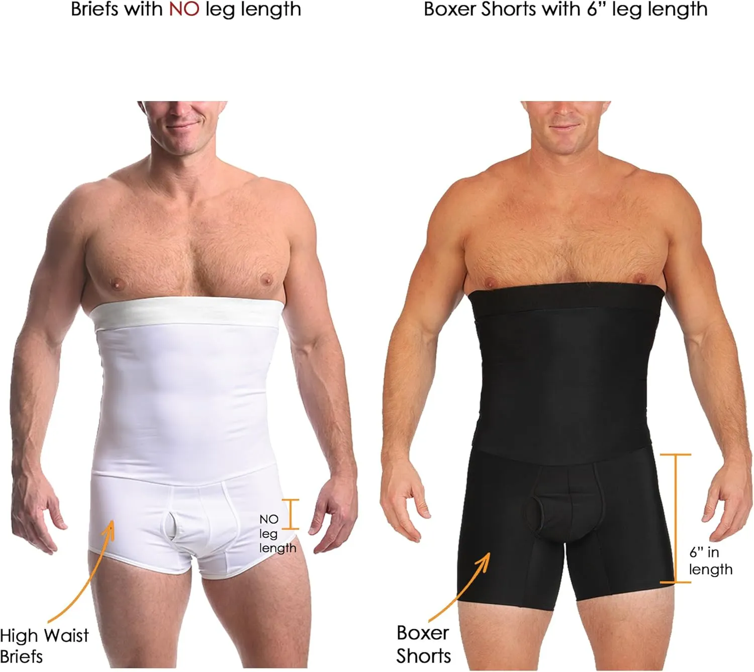 I.S. PRO - Made In USA - Insta Slim Compression Slimming Body Shapewear Underwear For Men