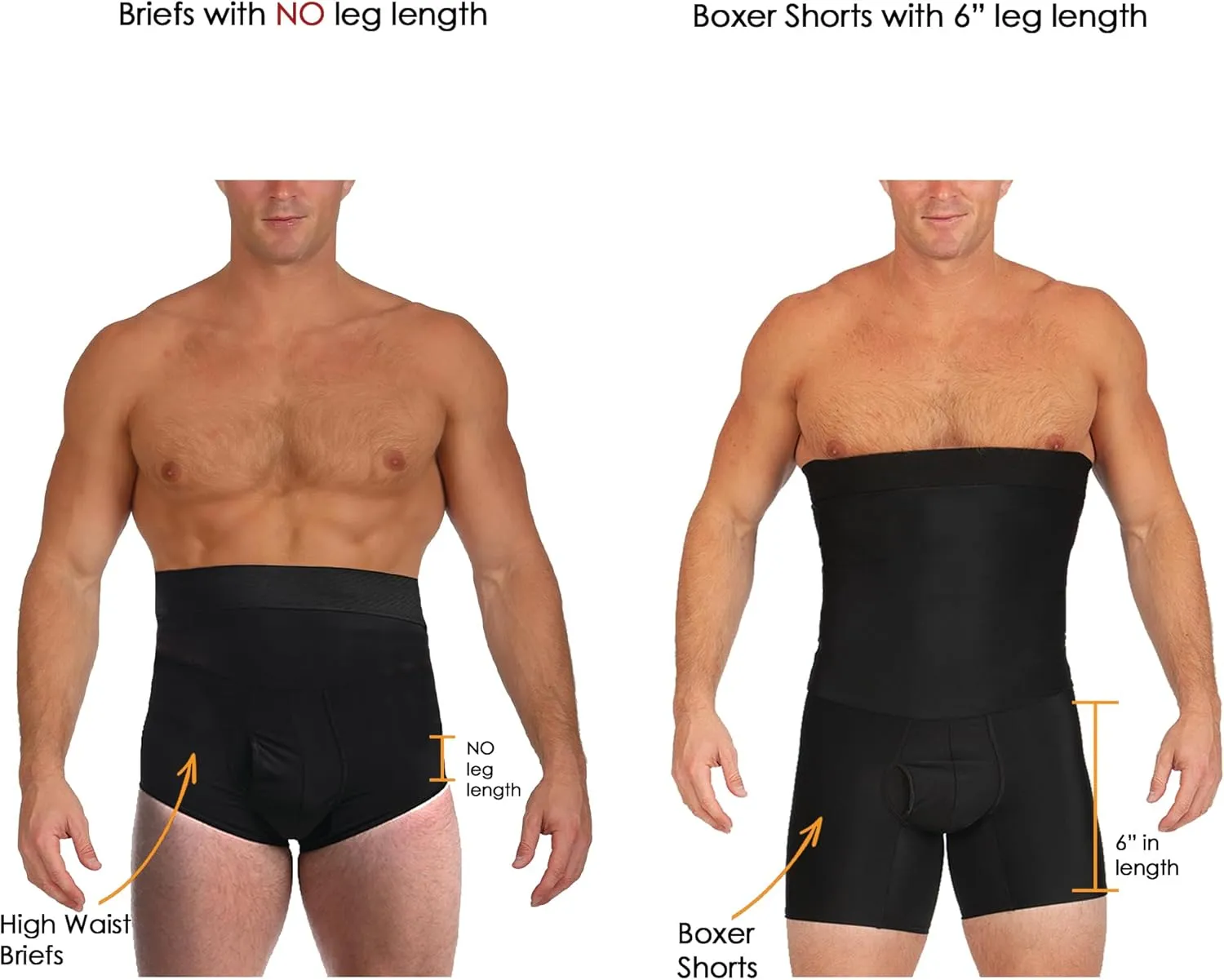 I.S. PRO - Made In USA - Insta Slim Compression Slimming Body Shapewear Underwear For Men