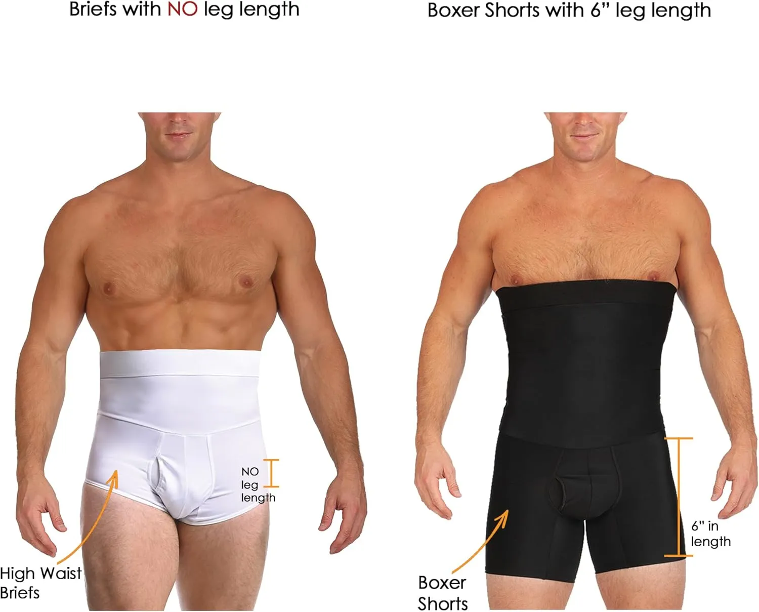 I.S. PRO - Made In USA - Insta Slim Compression Slimming Body Shapewear Underwear For Men