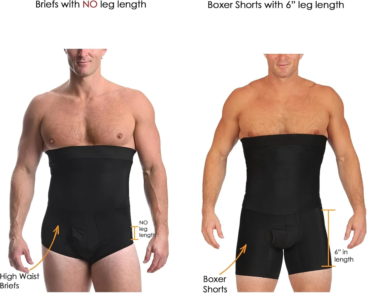 I.S. PRO - Made In USA - Insta Slim Compression Slimming Body Shapewear Underwear For Men
