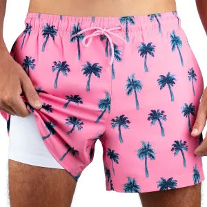 Kanu Surf Men's Adventure Swim Trunks with Compression Liner 5-inch Inseam Quick Dry Stretch Bathing Suit