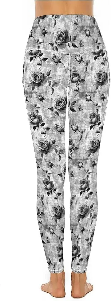 KevaMolly Women's Workout Leggings with Pockets - Thick, High-Waist, 4-Way Stretch Running Yoga Pants