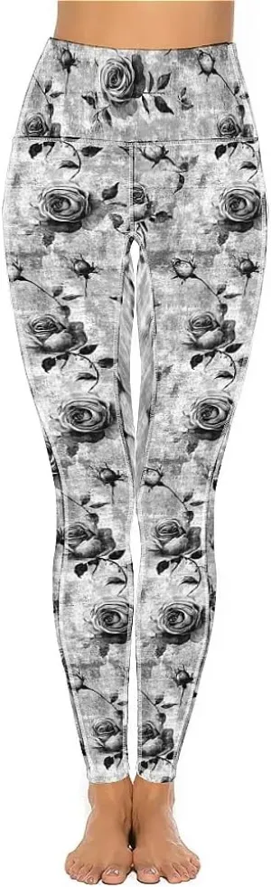 KevaMolly Women's Workout Leggings with Pockets - Thick, High-Waist, 4-Way Stretch Running Yoga Pants