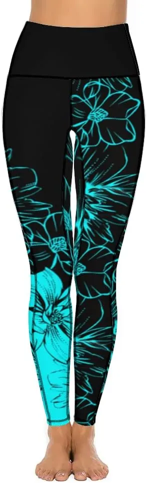 KevaMolly Women's Workout Leggings with Pockets - Thick, High-Waist, 4-Way Stretch Running Yoga Pants