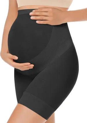 KIM S Shape Your Bump Seamless Maternity Shapewear for Dress, Pregnancy Postpartum Prevent Chafing Support-Underwear