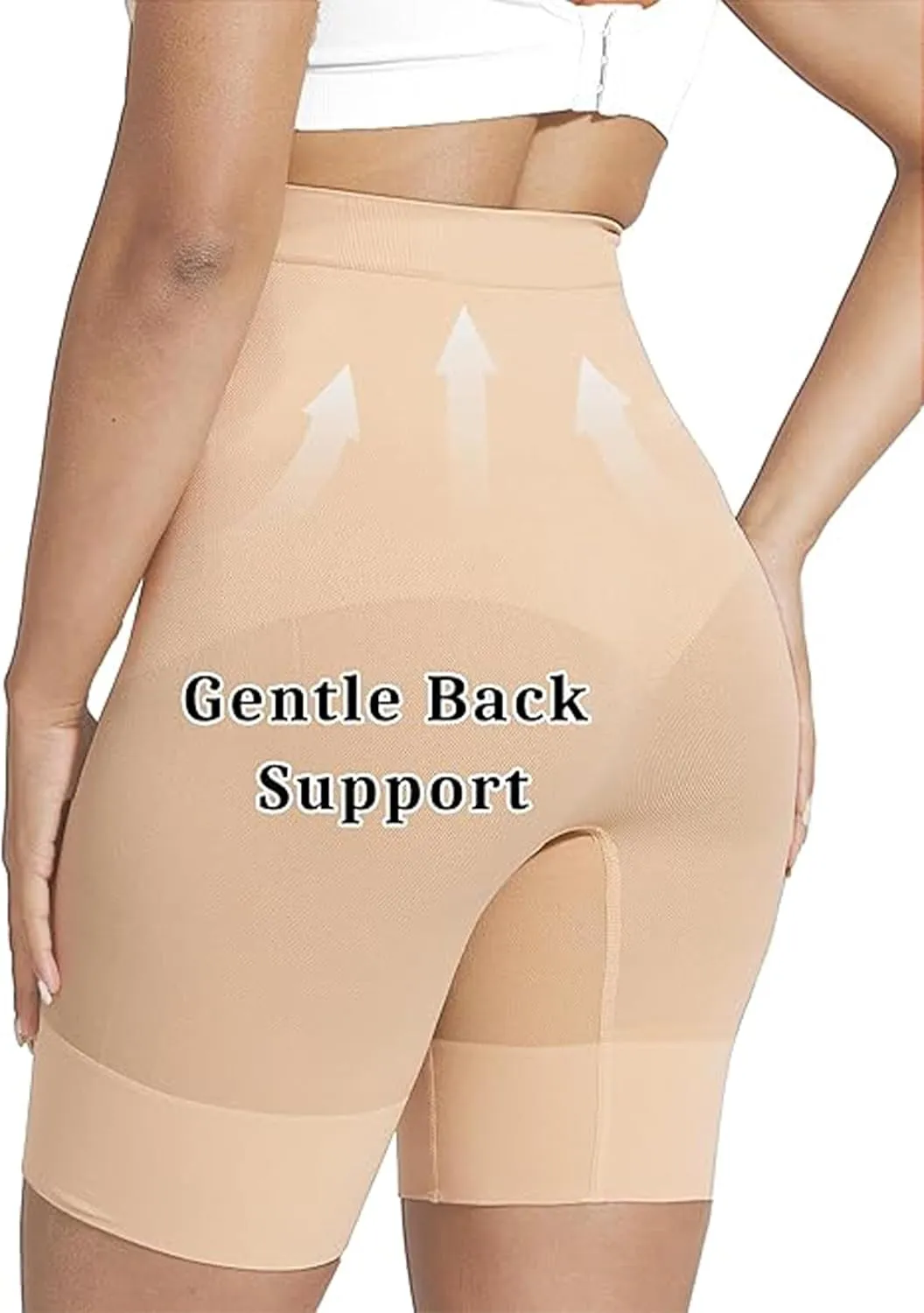 KIM S Shape Your Bump Seamless Maternity Shapewear for Dress, Pregnancy Postpartum Prevent Chafing Support-Underwear