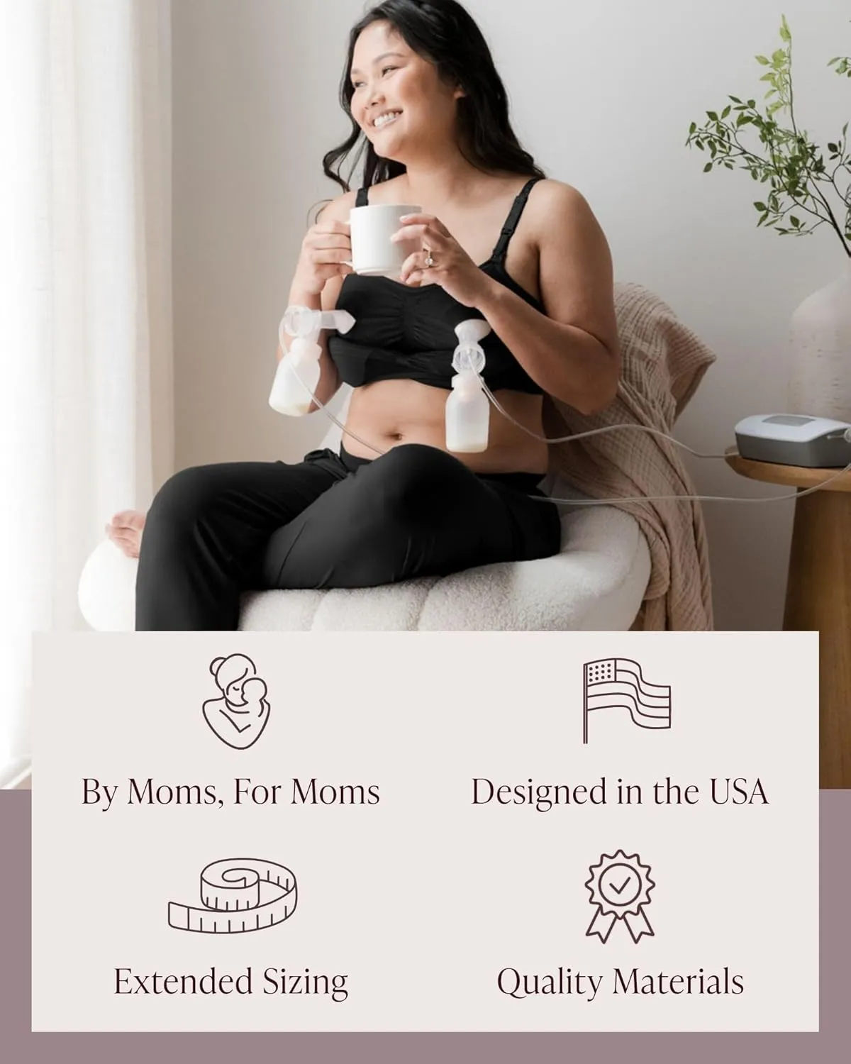 Kindred Bravely Everyday Maternity Joggers, Lounge Pants for Pregnancy