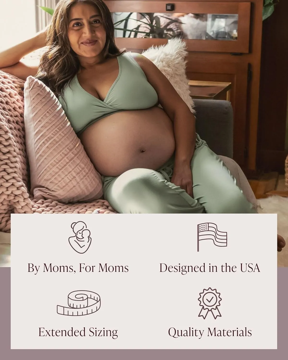 Kindred Bravely Everyday Maternity Joggers, Lounge Pants for Pregnancy
