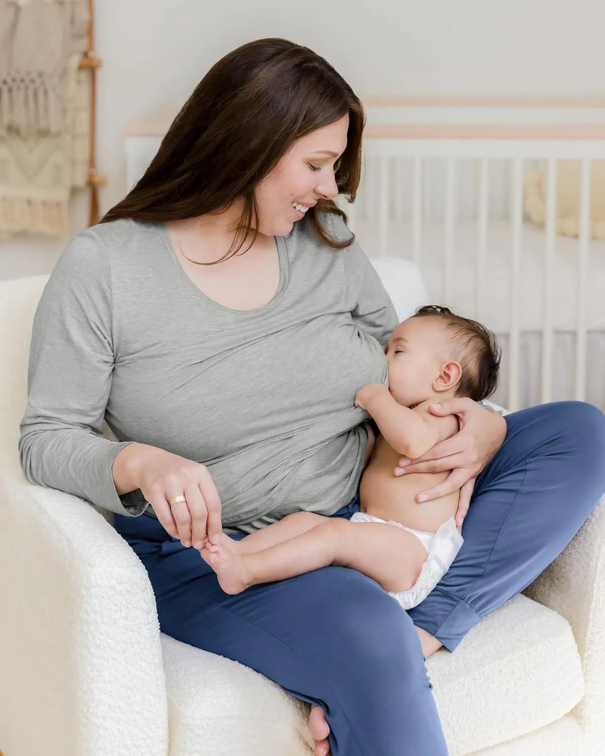 Kindred Bravely Everyday Nursing & Maternity Long Sleeve T-Shirt
