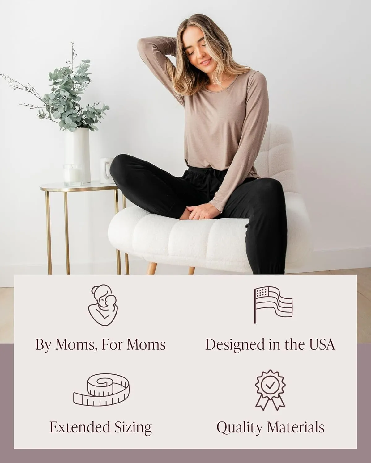 Kindred Bravely Everyday Nursing & Maternity Long Sleeve T-Shirt