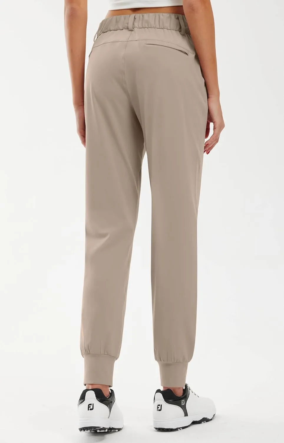 Libin Women's 4-Way Stretch Golf Joggers Pants with Pockets, Tapered Athletic Running Sweatpants, Work Dress Casual Slacks