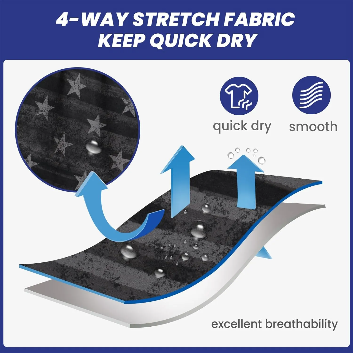 maamgic Mens 7" Stretch Swim Trunks Quick Dry Mesh Lining Swimwear Bathing Suits