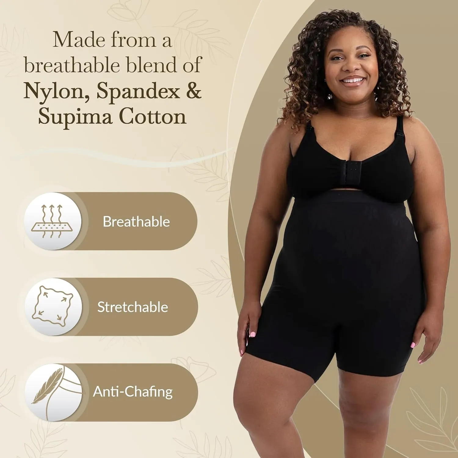 Maternity Shapewear for Women - Breathable & Anti-Chafing Maternity Underwear for Belly, Back- Pregnancy Gifts for Moms