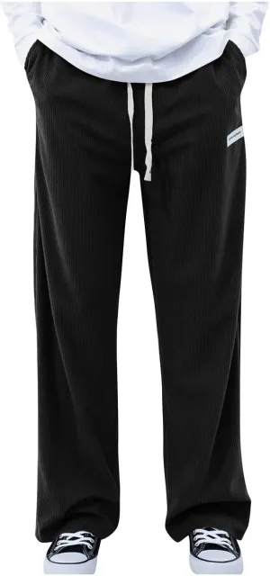 Men Lightweight Jogging Pant Cargo Work Joggers Baggy Sports Casual Sweatpant Comfortable Track Sweat Pants