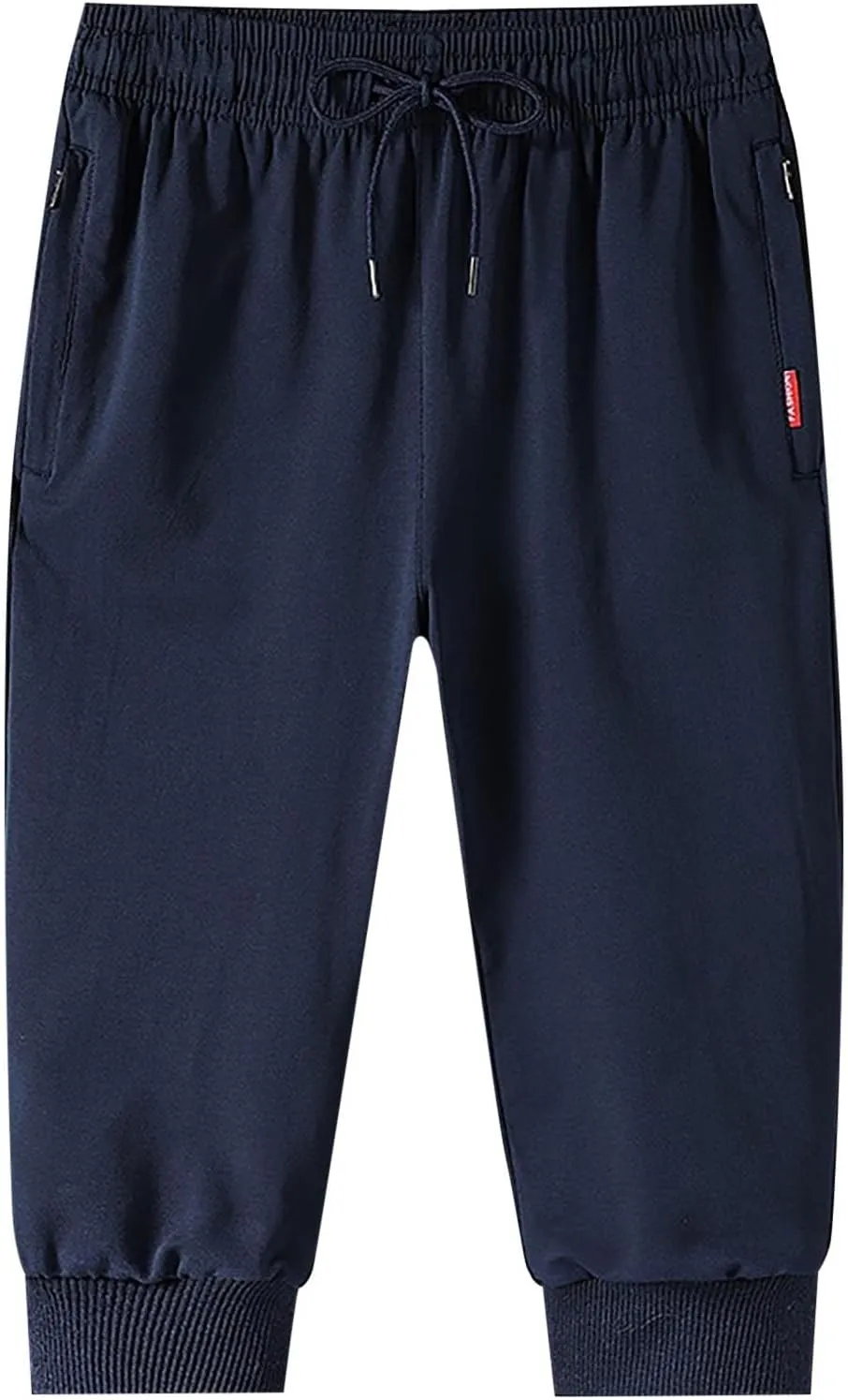 Men Pants Casual Jogger Work Wear Sweatpants with Multiple Pockets Drawstring Waist Cargo Chino Pant
