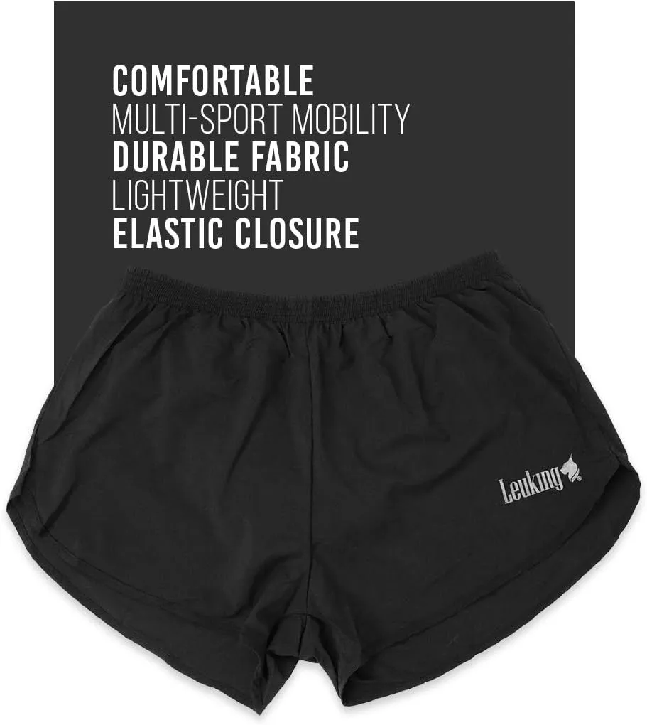 Mens Active Running Shorts - Quick Dry Athletic Track & Field Runner Short - Beach Apparel - 3" Marathon Gear