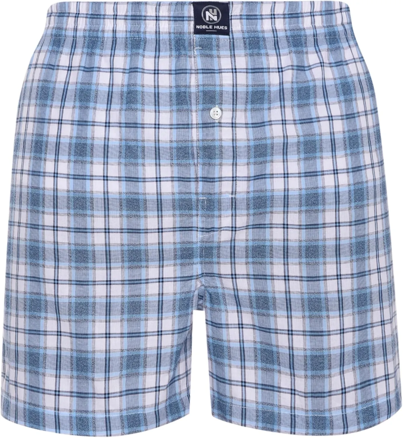 Men's Boxer Shorts, Comfortable Cotton Boxers, 100% Cotton Print and Plaid Multicolor Boxers For Men, Multi Pack