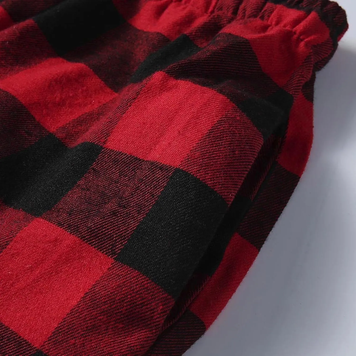 Men’s Buffalo Plaid Pajama Pants with Pockets Soft Comfy PJs Bottoms Sleep Loungewear