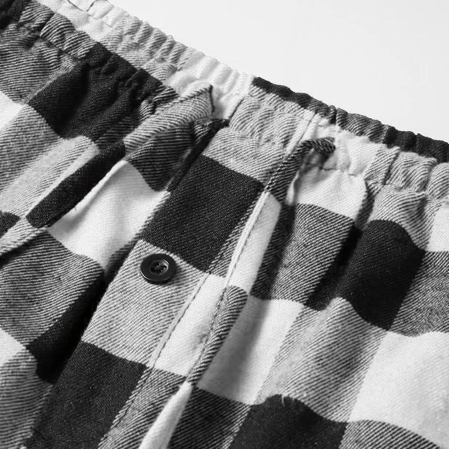 Men’s Buffalo Plaid Pajama Pants with Pockets Soft Comfy PJs Bottoms Sleep Loungewear