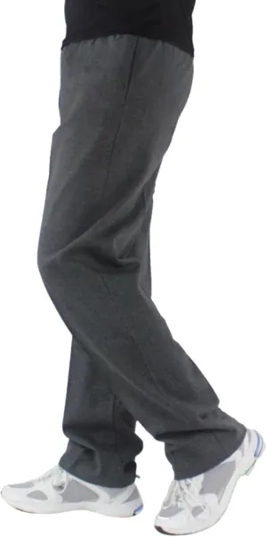 Men's Cargo Combat Pants Casual Linen Drawstring Waist Pant Open Hem Sweatpants Joggers Athletic Jogger