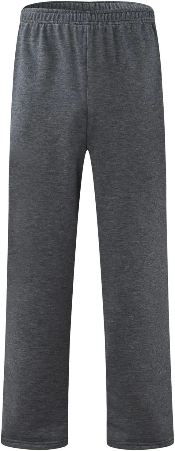Men's Cargo Combat Pants Casual Linen Drawstring Waist Pant Open Hem Sweatpants Joggers Athletic Jogger