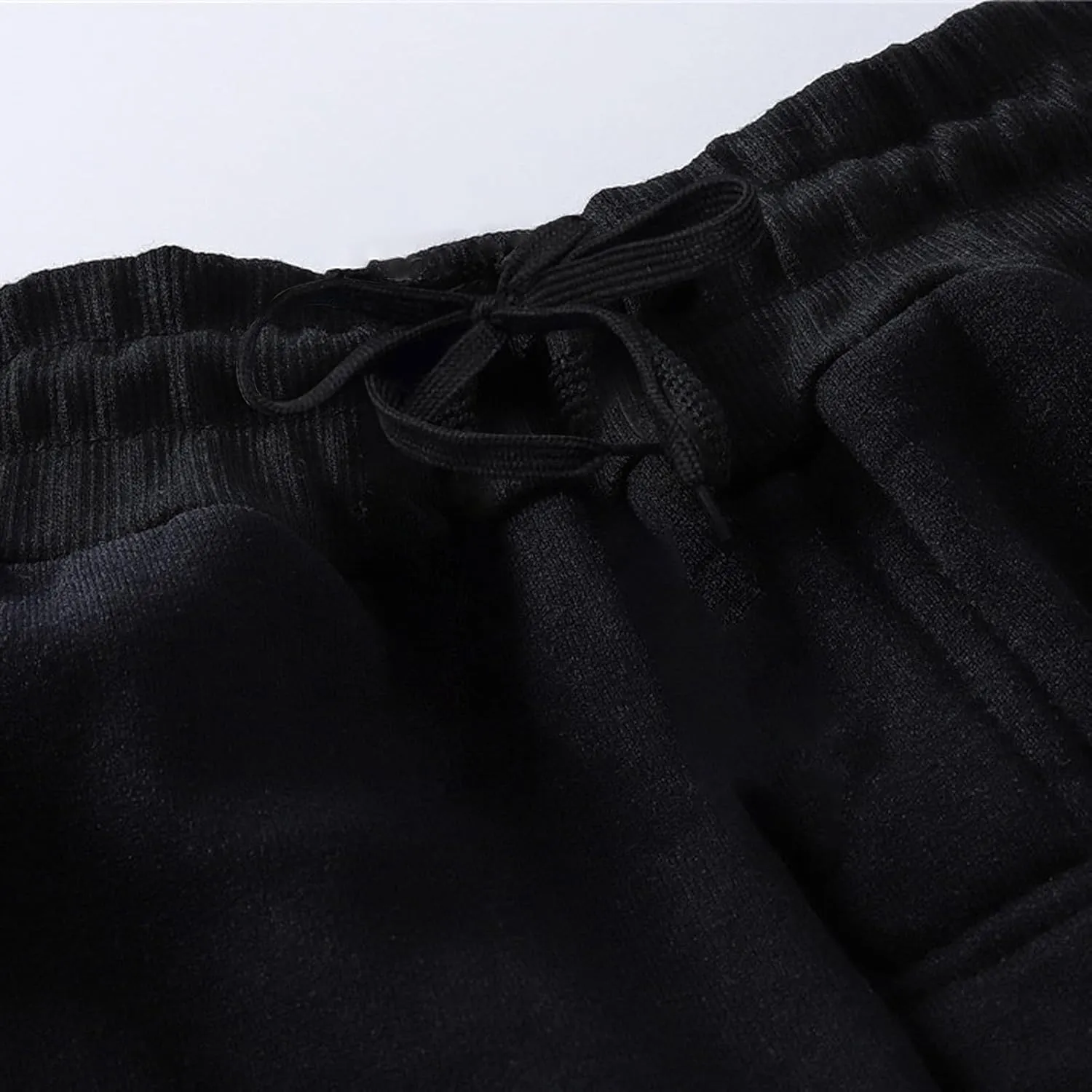 Men's Cargo Combat Work Pants Casual Linen Drawstring Waist Pant Beach Sweatpant Joggers Loose Gym Yoga