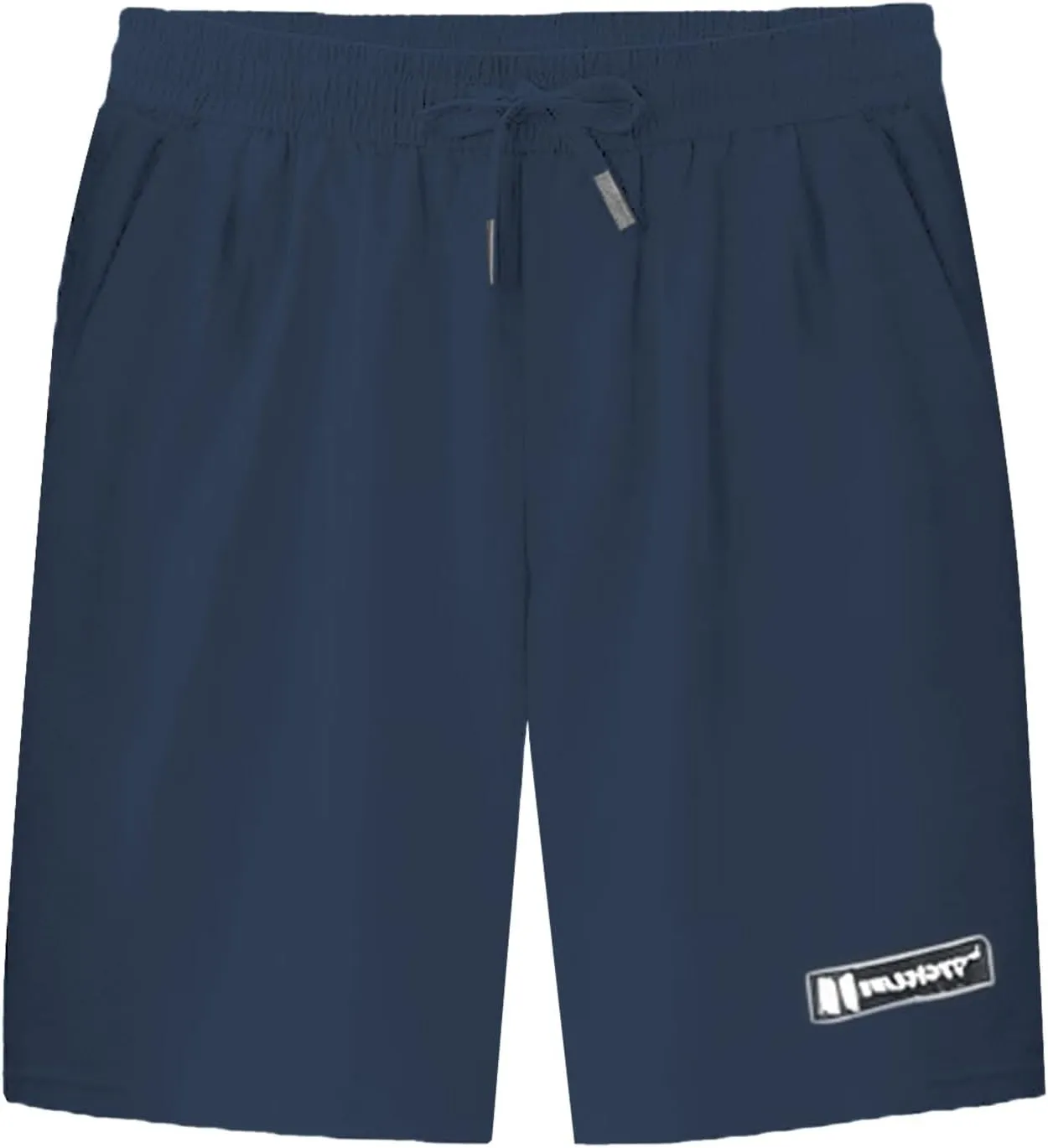 Men's Casual Ice Silk Shorts Ultra Stretch Breathable Drawstring Active Shorts Quick Drying Lightweight Flex Short
