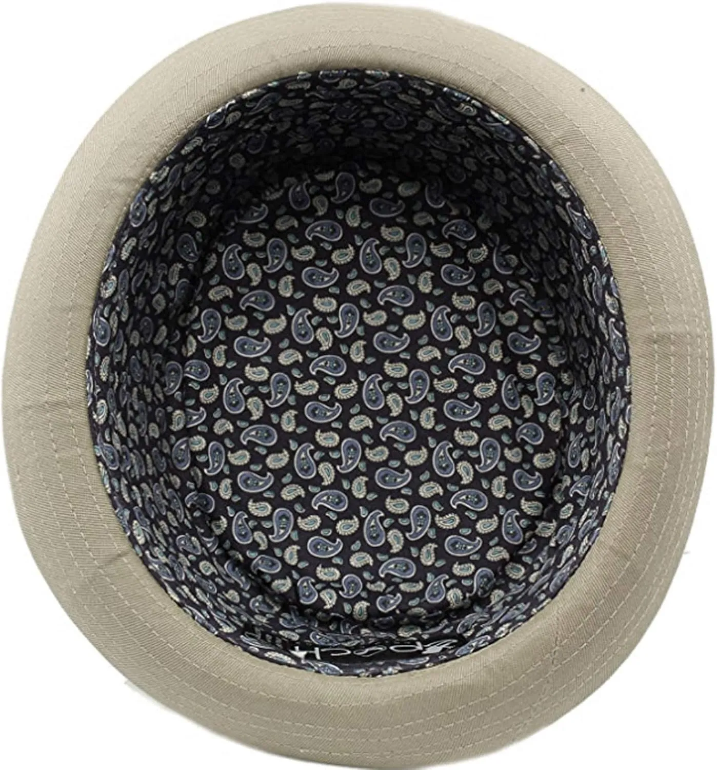 Men's Everyday Cotton All Season Porkpie Boater Derby Fedora Sun Hat