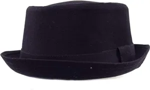 Men's Everyday Cotton All Season Porkpie Boater Derby Fedora Sun Hat
