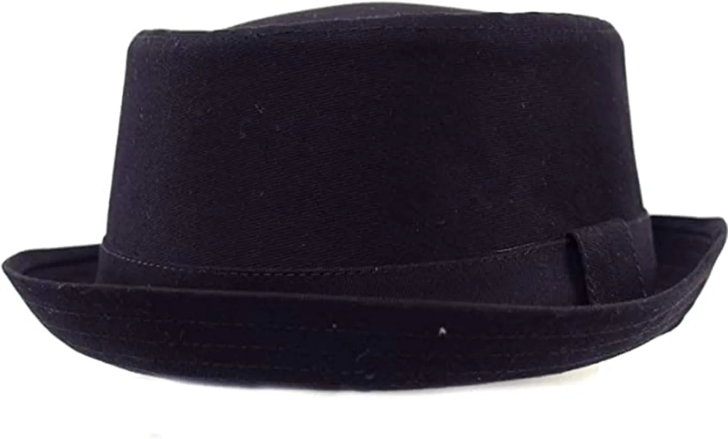 Men's Everyday Cotton All Season Porkpie Boater Derby Fedora Sun Hat