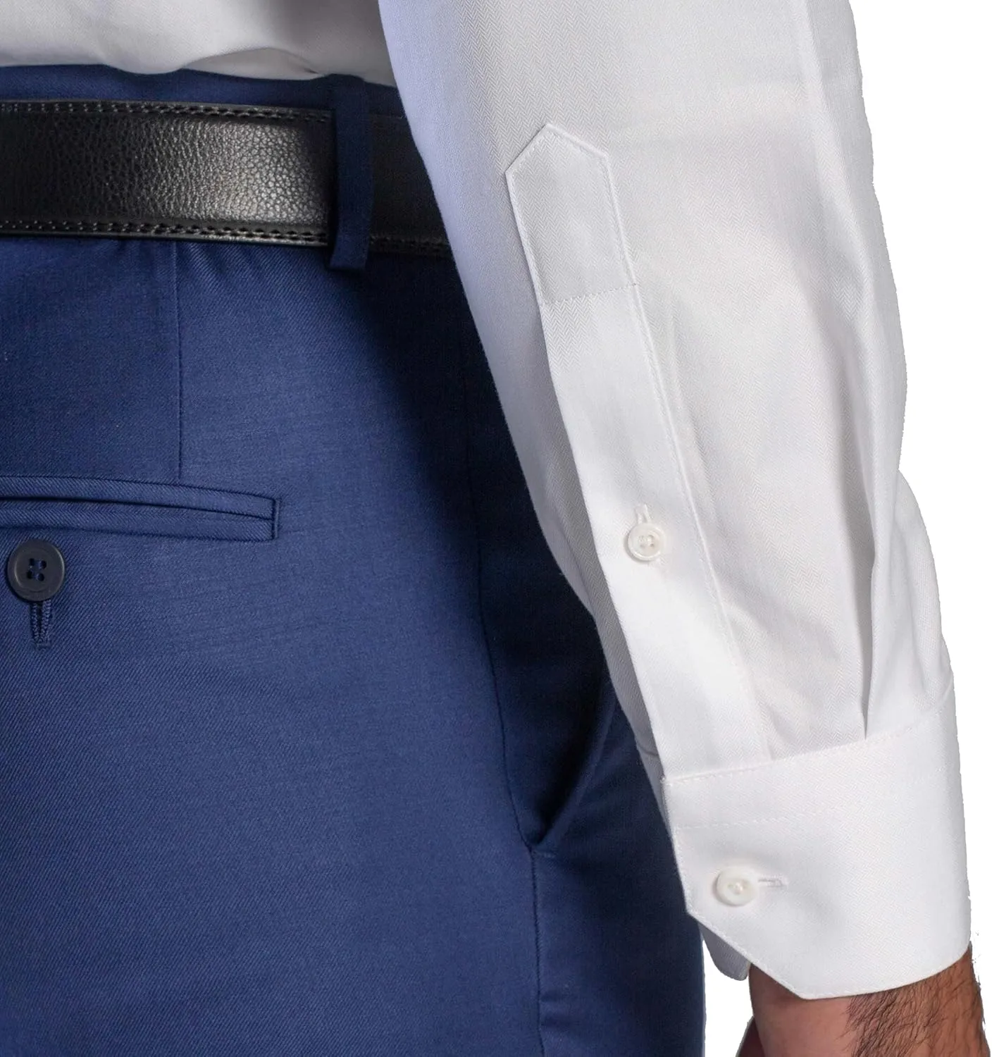 Men's Formal - Dress Shirt Non-Iron Long Sleeve Button Down Regular Fit Business Casual Collared Shirts