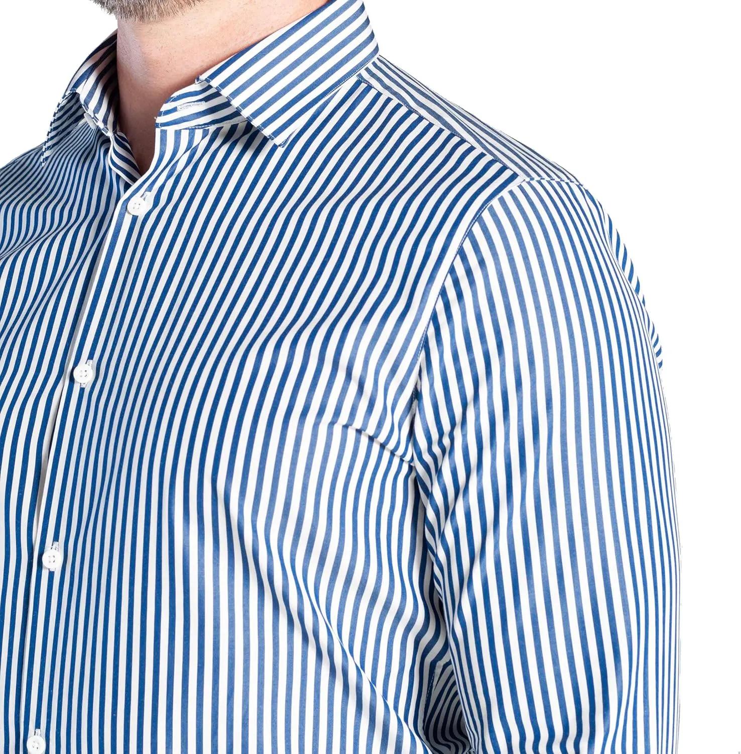 Men's Formal - Dress Shirt Non-Iron Long Sleeve Button Down Regular Fit Business Casual Collared Shirts