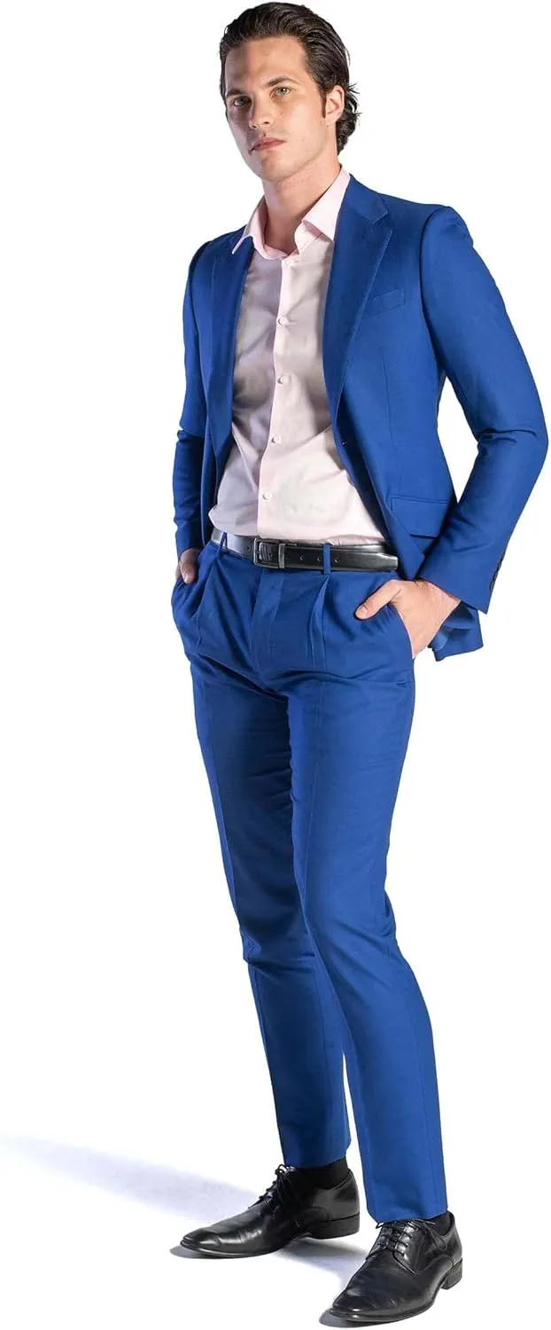 Men's Formal - Dress Shirt Non-Iron Long Sleeve Button Down Regular Fit Business Casual Collared Shirts