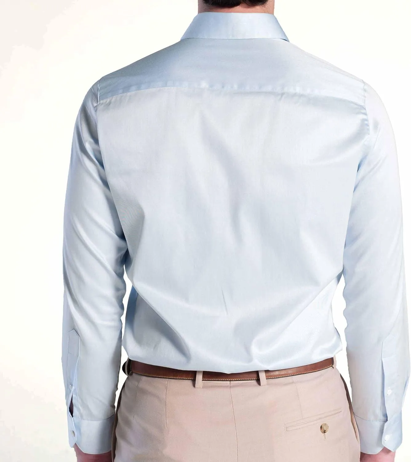 Men's Formal - Dress Shirt Non-Iron Long Sleeve Button Down Regular Fit Business Casual Collared Shirts