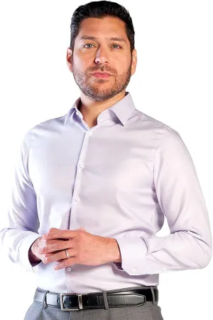 Men's Formal - Dress Shirt Non-Iron Long Sleeve Button Down Regular Fit Business Casual Collared Shirts