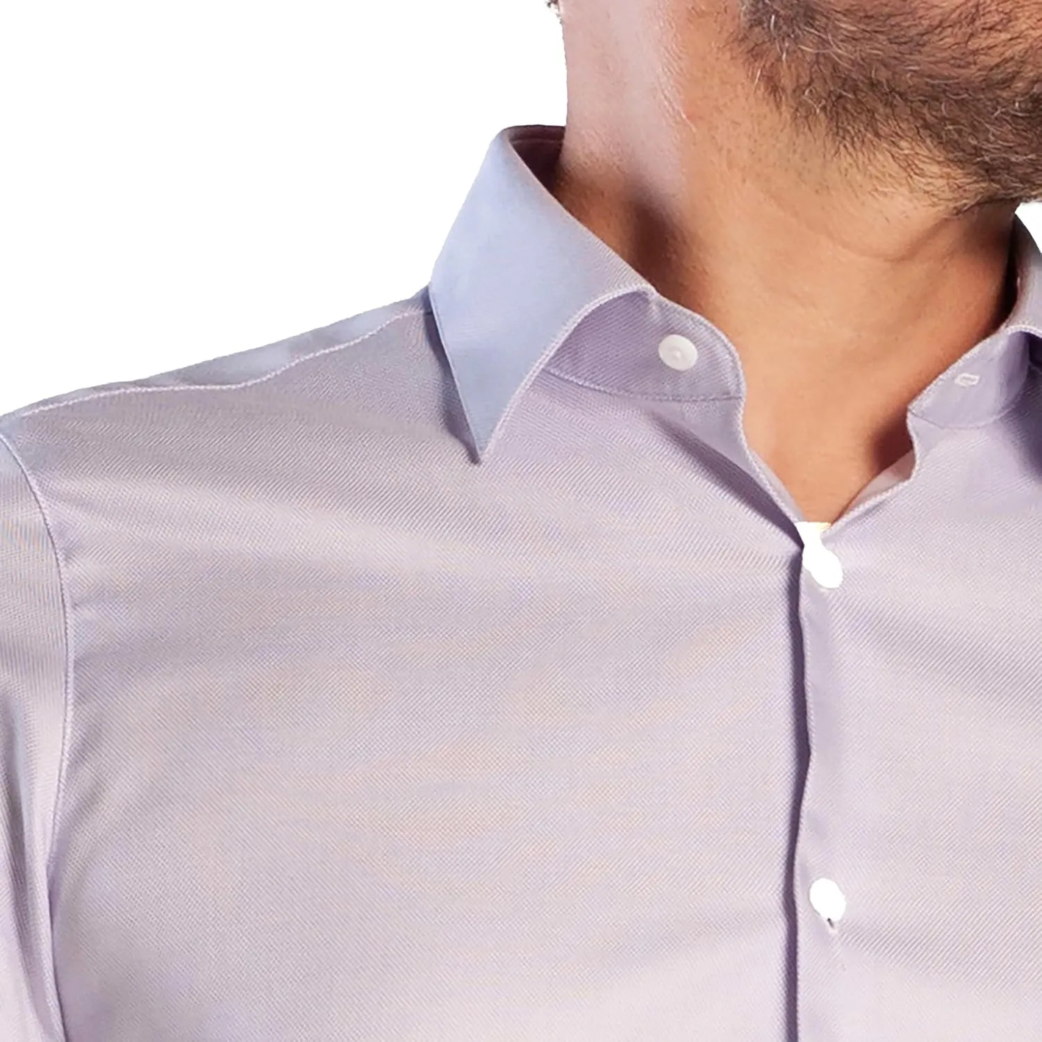 Men's Formal - Dress Shirt Non-Iron Long Sleeve Button Down Regular Fit Business Casual Collared Shirts