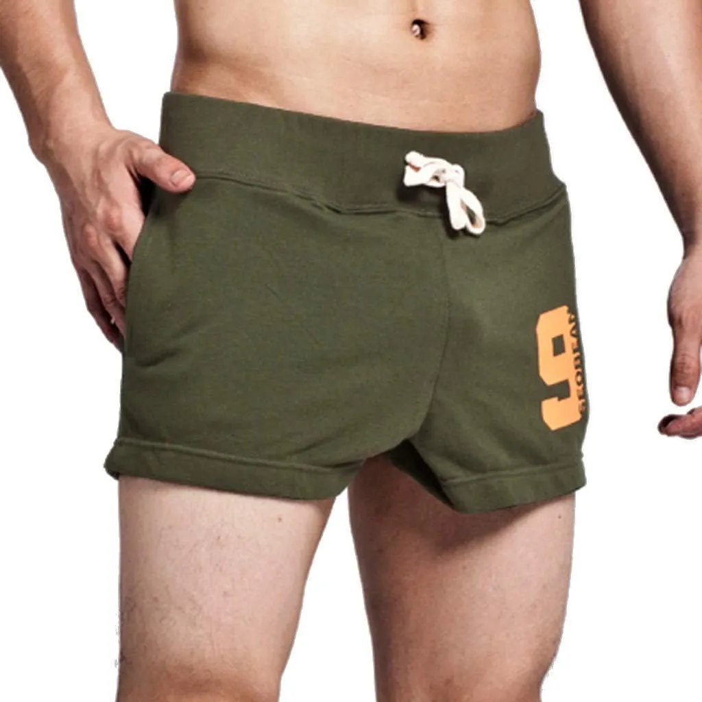 Mens Gifts Mens Letter Print Running Shorts Quick Dry Casual Loose Athletic Workout Fitness Gym Shorts Pocket