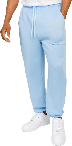 Men's Lightweight Fleece Drawstring Elastic Cuff Sweatpants