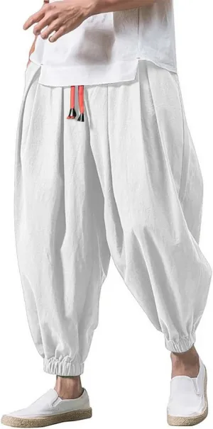 Men's Lightweight Jogging Pant Cargo Work Joggers Loose Fit Sports Casual Sweatpant Running Workout Pants
