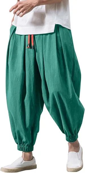 Men's Lightweight Jogging Pant Cargo Work Joggers Loose Fit Sports Casual Sweatpant Running Workout Pants
