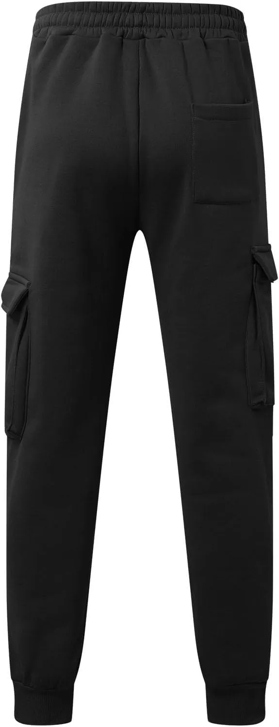 Men's Lightweight Jogging Pant Pull-On Work Joggers Baggy Sports Casual Sweatpants Yoga Long Pants
