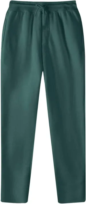 Men's Loose Fit Sweatpants Lightweight Soild Color Drawstring Sport Trousers Straight Leg Lounge Pants with Pockets