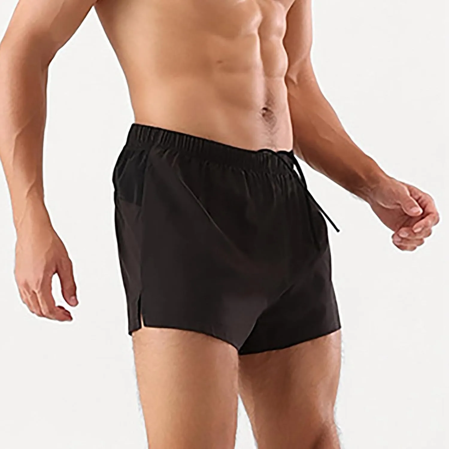 Mens Running Gym Shorts 3 Inch Breathable Lightweight Athletic Sport Shorts Training Workout Shorts with Pockets Shorts
