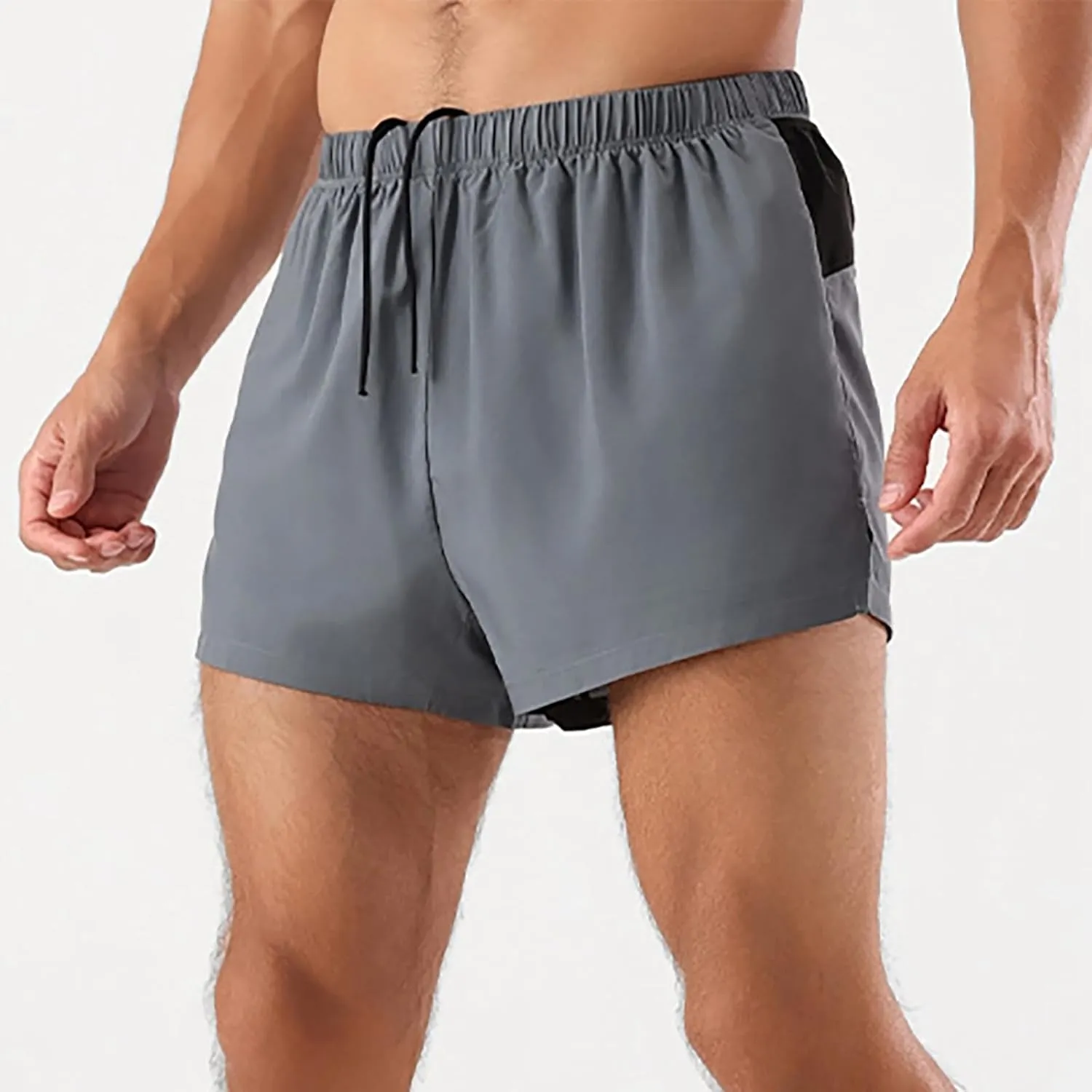 Mens Running Gym Shorts 3 Inch Breathable Lightweight Athletic Sport Shorts Training Workout Shorts with Pockets Shorts