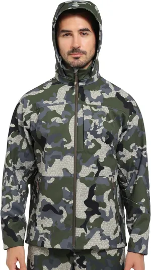Men's soft-shell Membrane Jacket Waterproof windproof hunting everyday wear jacket
