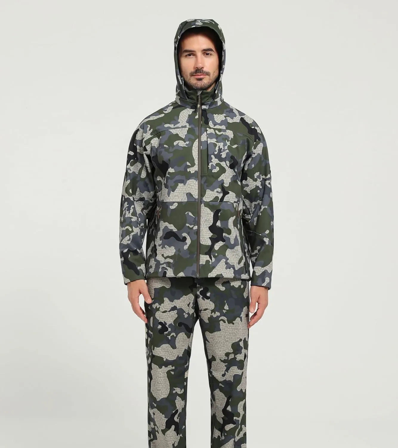 Men's soft-shell Membrane Jacket Waterproof windproof hunting everyday wear jacket