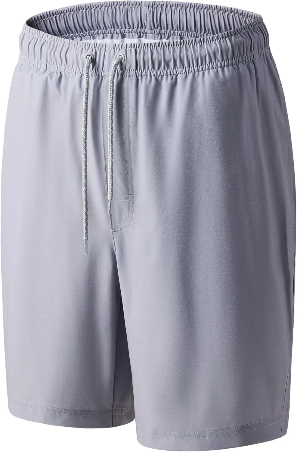Mens Swim Trunks 8 inch Inseam Mesh Liner Quick-Dry Lightweight 4-Way Stretch Bathing Suit Swimming Trunks for Men UPF 50 