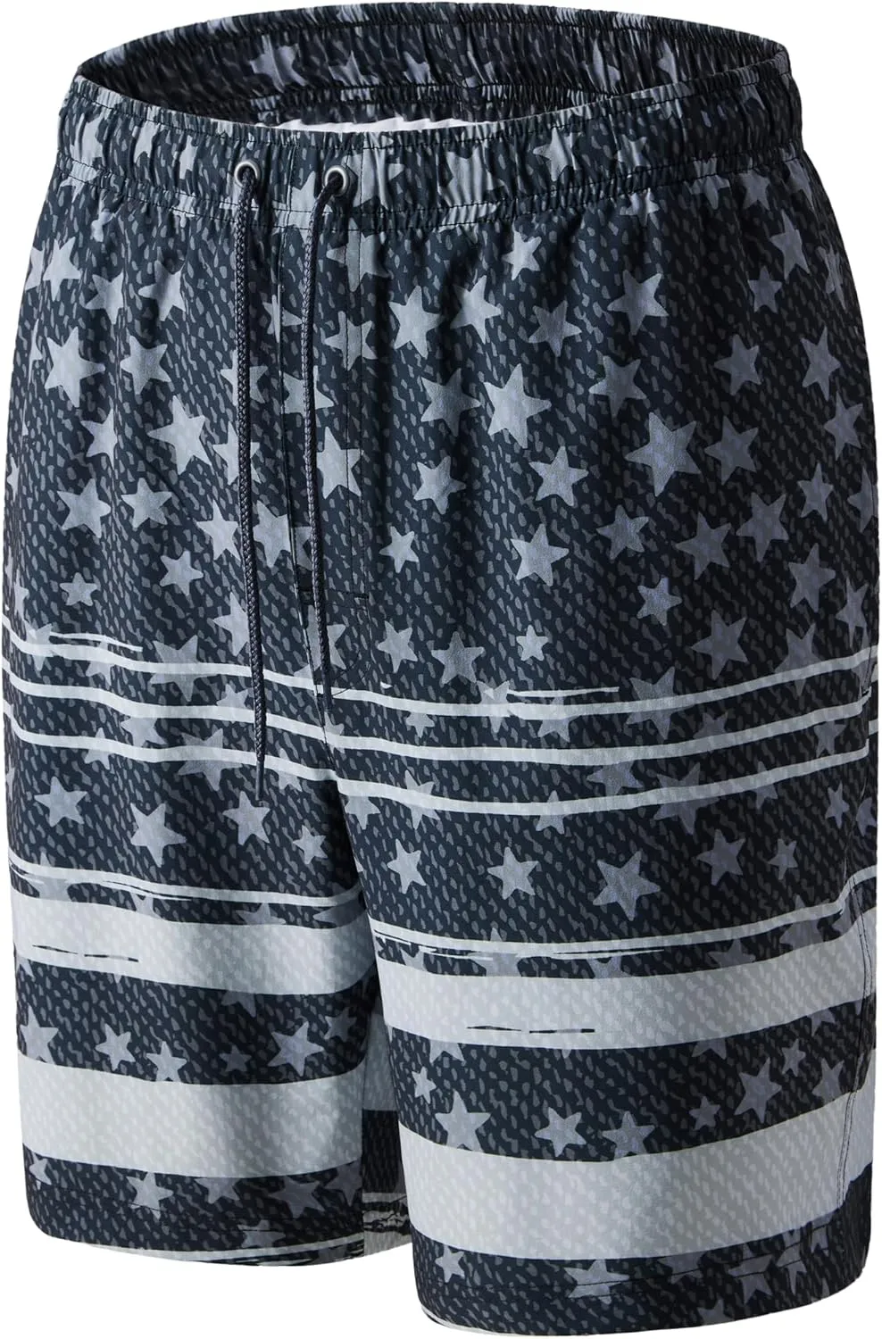 Mens Swim Trunks 8 inch Inseam Mesh Liner Quick-Dry Lightweight 4-Way Stretch Bathing Suit Swimming Trunks for Men UPF 50 