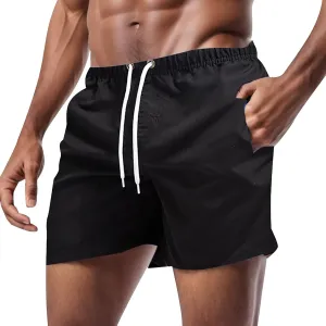 Mens Swim Trunks Quick Dry Men's Boardshorts Stretch Surf Shorts Bathing Suits with Mesh Lining for Beach Vacation