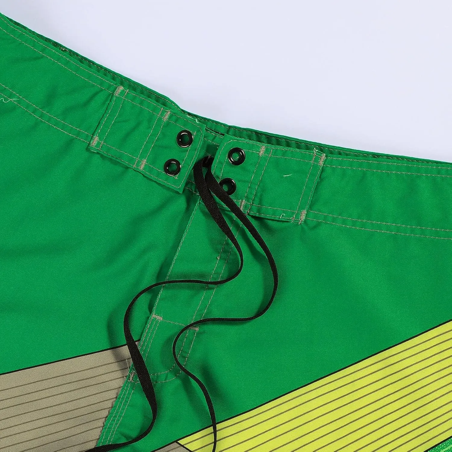 Mens Swim Trunks Quick Dry Swim Plus Size Print Shorts with Big and Tall Funny Surfing Beach Swimwear Bathing Suits